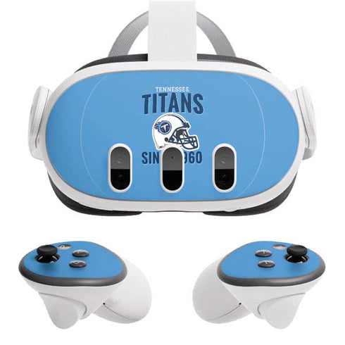 NFL Tennessee Titans Helmet Meta Quest 3 Skin