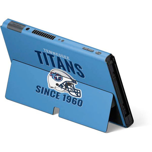 NFL Tennessee Titans Helmet Nintendo Switch OLED (2021) Skin