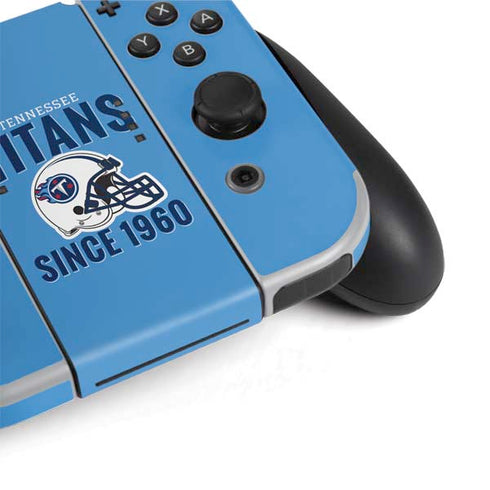 NFL Tennessee Titans Helmet Nintendo Switch OLED (2021) Skin