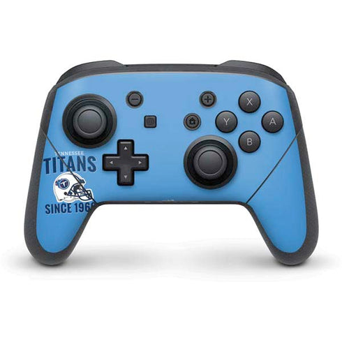 NFL Tennessee Titans Helmet Nintendo Switch Pro Controller Skin
