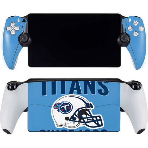 NFL Tennessee Titans Helmet PlayStation Portal Remote Player Skin