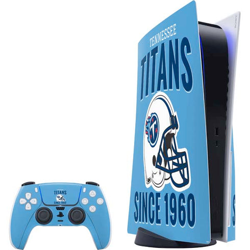 NFL Tennessee Titans Helmet PS5 Bundle Skin