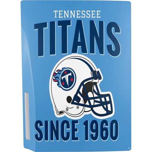 NFL Tennessee Titans Helmet PS5 Console Skin
