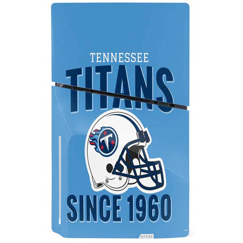 NFL Tennessee Titans Helmet PS5 Slim Disk Bundle Skin