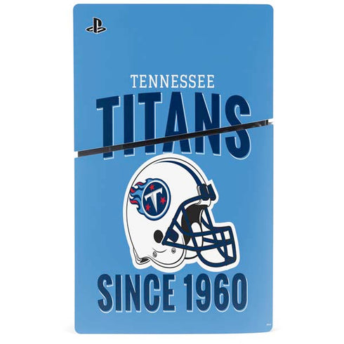 NFL Tennessee Titans Helmet PS5 Slim Digital Edition Bundle Skin