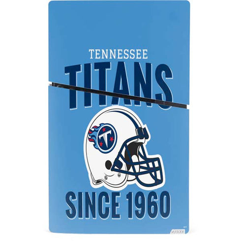 NFL Tennessee Titans Helmet PS5 Slim Digital Edition Console Skin