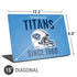 NFL Tennessee Titans Helmet Universal Laptop 15in (12.2 x 8.8in) Skin