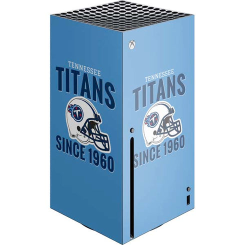 NFL Tennessee Titans Helmet Xbox Series X Console Skin