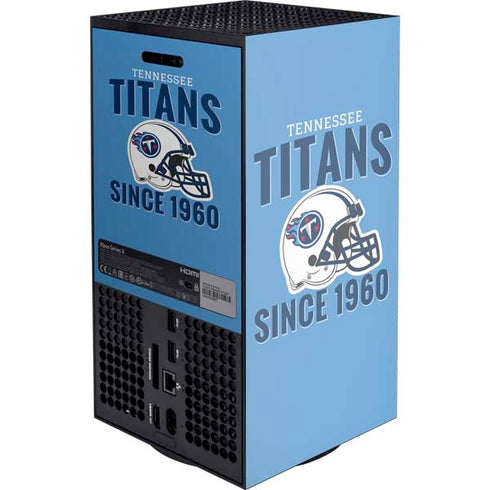 NFL Tennessee Titans Helmet Xbox Series X Console Skin