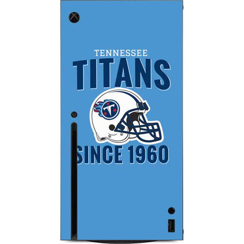 NFL Tennessee Titans Helmet Xbox Series X Console Skin