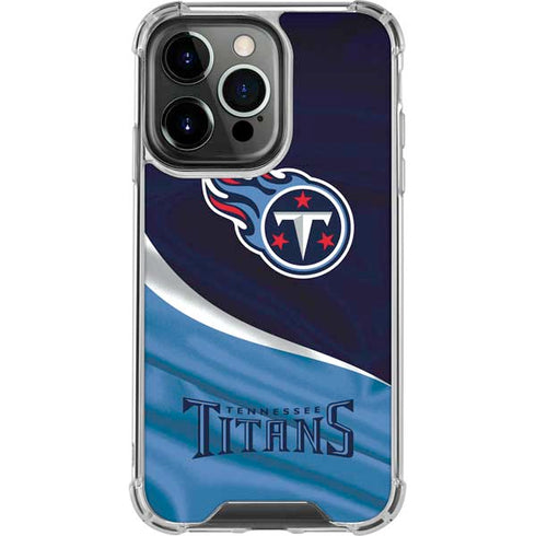 NFL Tennessee Titans iPhone 13 Pro Clear Case