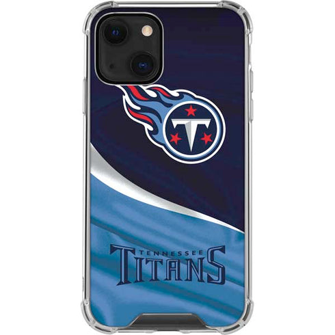 NFL Tennessee Titans iPhone 14 Plus Clear Case