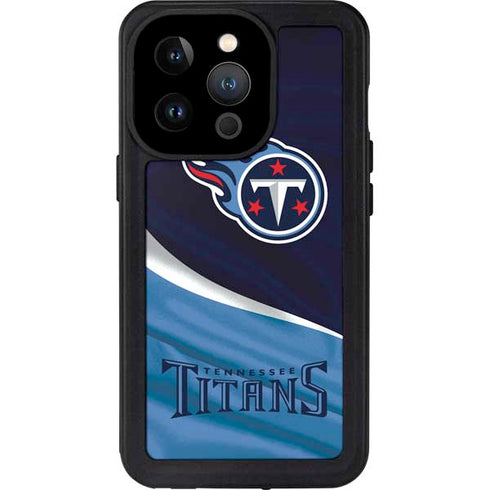 NFL Tennessee Titans iPhone 14 Pro Waterproof Case