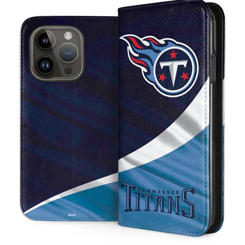 NFL Tennessee Titans iPhone 15 Pro Folio Case