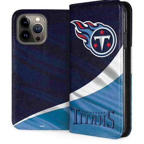 NFL Tennessee Titans iPhone 15 Pro Max Folio Case