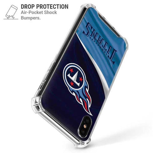 NFL Tennessee Titans iPhone X/XS Clear Case