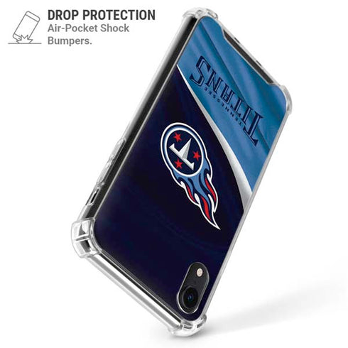 NFL Tennessee Titans iPhone XR Clear Case