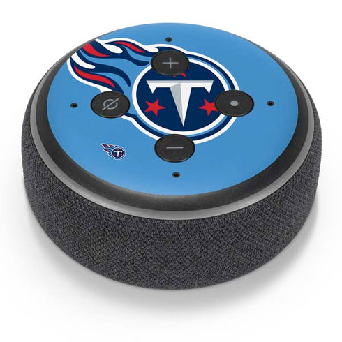 NFL Tennessee Titans Large Logo Amazon Echo Dot Skin