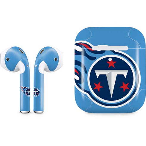 NFL Tennessee Titans Large Logo Apple AirPods 2 Skin