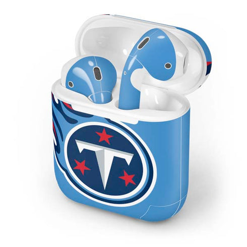NFL Tennessee Titans Large Logo Apple AirPods Skin