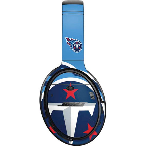 NFL Tennessee Titans Large Logo Bose QuietComfort 35 II Headphones Skin