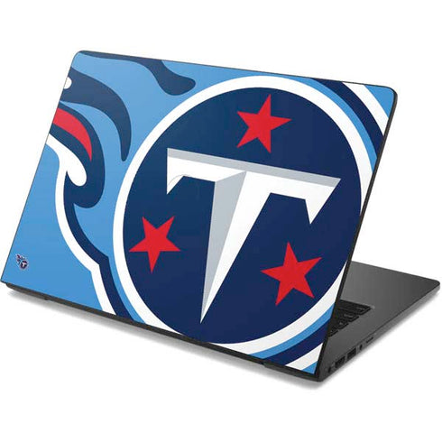 NFL Tennessee Titans Large Logo Dell Chromebook Skin