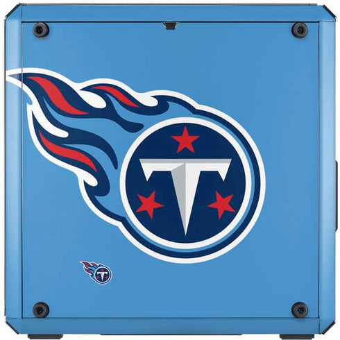 NFL Tennessee Titans Large Logo Cooler Master MasterBox Q300L Mini Tower Skin