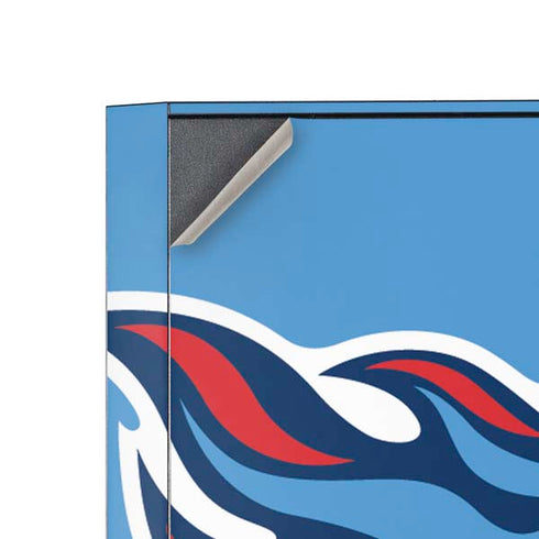 NFL Tennessee Titans Large Logo Corsair 4000D Tempered Glass Mid-Tower ATX Case Skin