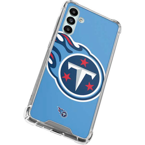 NFL Tennessee Titans Large Logo Galaxy A13 5G Clear Case