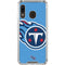 NFL Tennessee Titans Large Logo Galaxy A30 Clear Case