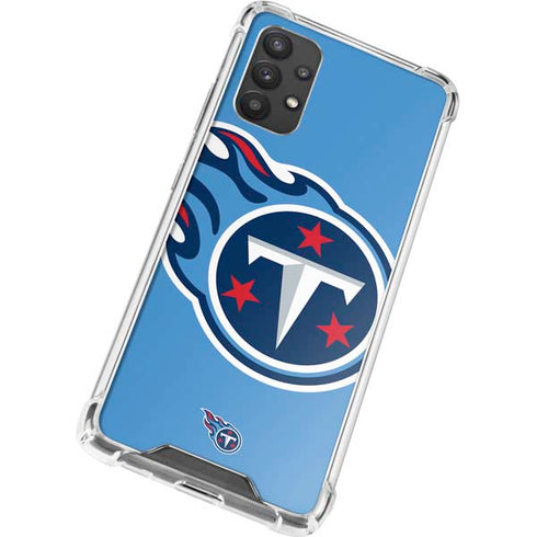 NFL Tennessee Titans Large Logo Galaxy A32 5G Clear Case