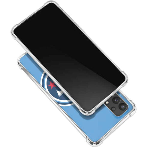NFL Tennessee Titans Large Logo Galaxy A32 5G Clear Case