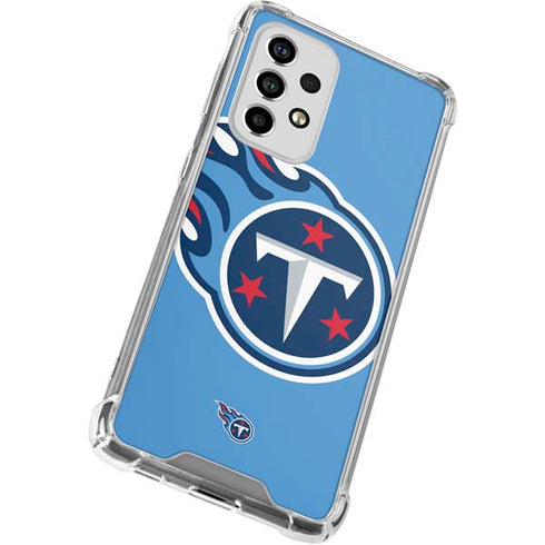 NFL Tennessee Titans Large Logo Galaxy A53 5G Clear Case