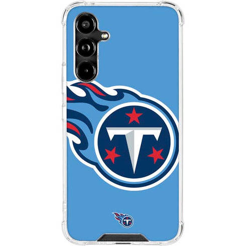 NFL Tennessee Titans Large Logo Galaxy A54 5G Clear Case