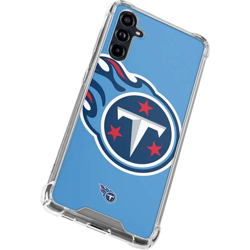 NFL Tennessee Titans Large Logo Galaxy A54 5G Clear Case