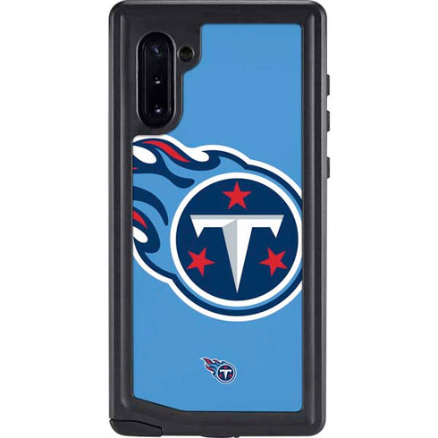 NFL Tennessee Titans Large Logo Galaxy Note 10 Waterproof Case