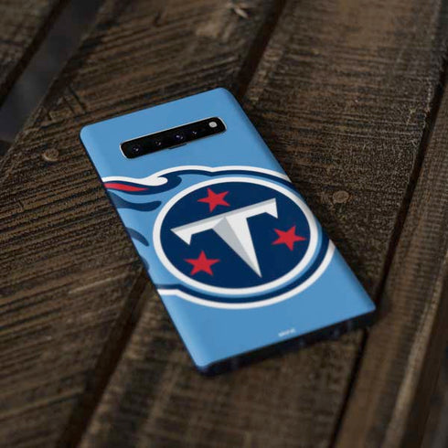 NFL Tennessee Titans Large Logo Galaxy S10 Plus Skin