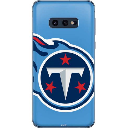 NFL Tennessee Titans Large Logo Galaxy S10e Skin