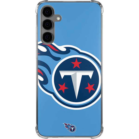 NFL Tennessee Titans Large Logo Galaxy S24 Plus Clear Case