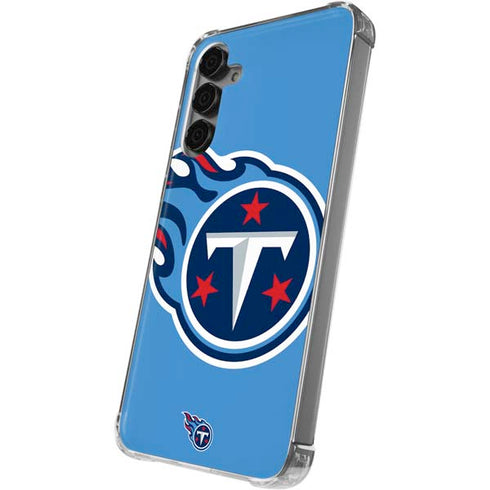 NFL Tennessee Titans Large Logo Galaxy S24 Plus Clear Case
