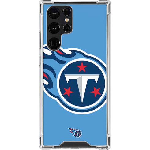 NFL Tennessee Titans Large Logo Galaxy S24 Ultra Clear Case