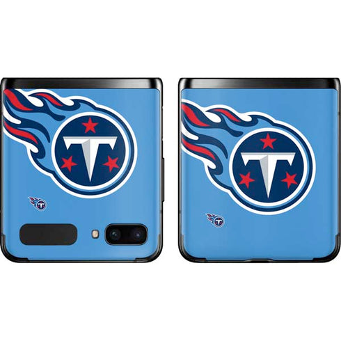 NFL Tennessee Titans Large Logo Galaxy Z Flip Skin