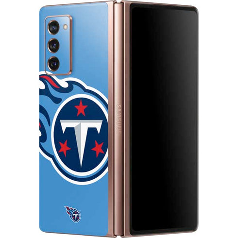 NFL Tennessee Titans Large Logo Galaxy Z Fold2 5G Skin