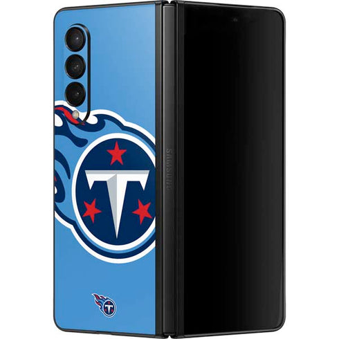 NFL Tennessee Titans Large Logo Galaxy Z Fold3 5G Skin