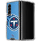 NFL Tennessee Titans Large Logo Galaxy Z Fold4 5G Clear Case