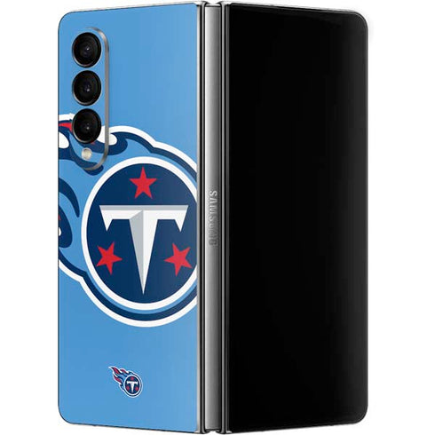 NFL Tennessee Titans Large Logo Galaxy Z Fold4 5G Skin