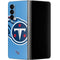 NFL Tennessee Titans Large Logo Galaxy Z Fold4 5G Skin