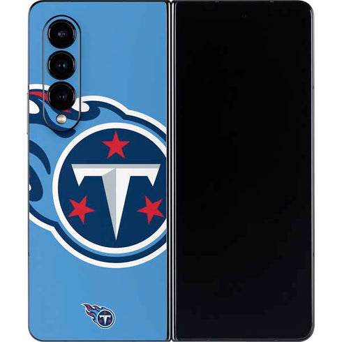 NFL Tennessee Titans Large Logo Galaxy Z Fold4 5G Skin