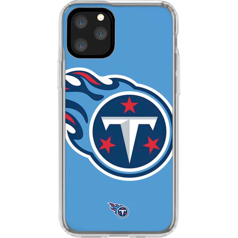 NFL Tennessee Titans Large Logo iPhone 11 Pro Clear Case