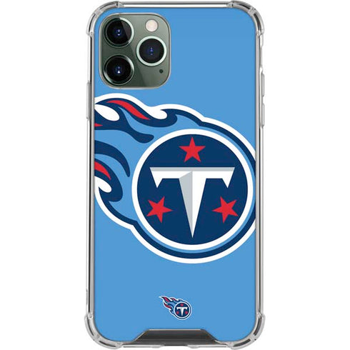 NFL Tennessee Titans Large Logo iPhone 12 Pro Max Clear Case